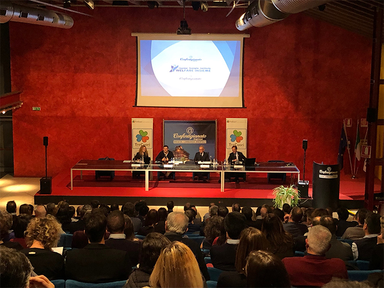 Nuovo sportello WelFare Insieme a Brescia 2019 Sala conferenze congresso per nuovo sportello WelFare Insieme a Brescia 2019