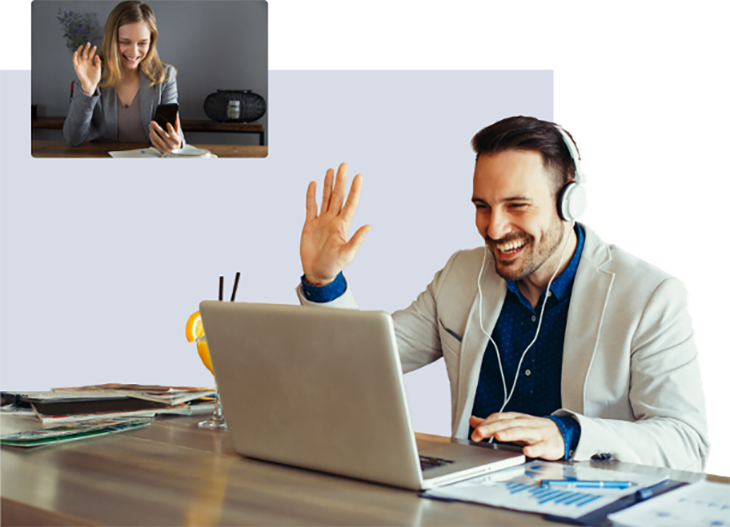 imprese-in-smart-working-con-gotomeeting-per-coronavirus Persone in in videoconferenza - WelFare Insieme